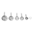 thumbnail image 1 of YAHHU 5‑Piece Stainless Steel Measuring Cup Set – Durable, Easy‑Clean, Stackable Kitchen Tool for Baking & Cooking, 1 of 15