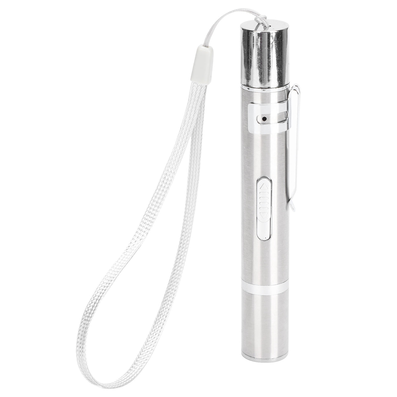 YAHHU 5‑in‑1 USB Rechargeable Cat Toy – Light Pointer, UV Skin Checker, Wheel Switch, Push‑Button, Lanyard Design