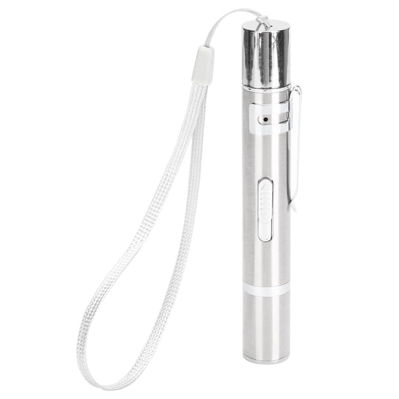 YAHHU 5‑in‑1 USB Rechargeable Cat Toy – Light Pointer, UV Skin Checker, Wheel Switch, Push‑Button, Lanyard Design