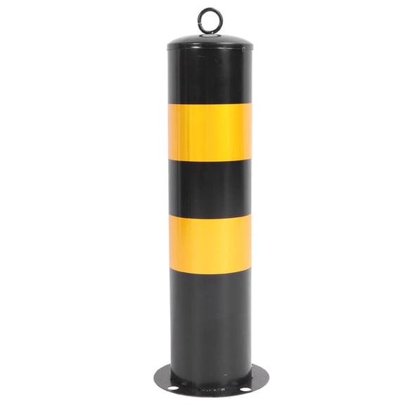 YAHHU 50cm Security Road Post  Durable Cold-Rolled Steel, Bright Warning Colors, Safe Design for Traffic & Crowd Control