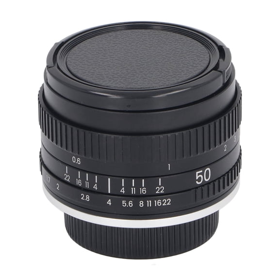 YAHHU 50mm F1.7 Full Frame Large Aperture Manual Focus Lens for Standard 42mm Thread Mount Cameras Compact Portrait Prime Lens with 52mm Filter Interface