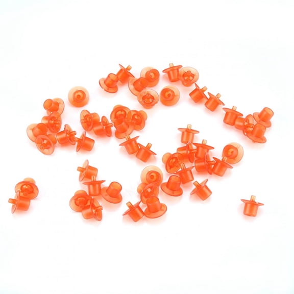 YAHHU 50pcs Red Beekeeping Queen Rearing Cell Cups, Professional Grade Plastic Bee Keeper Tool for Apiculture, Red (19 x 16mm / 0.74 x 0.63 inches)