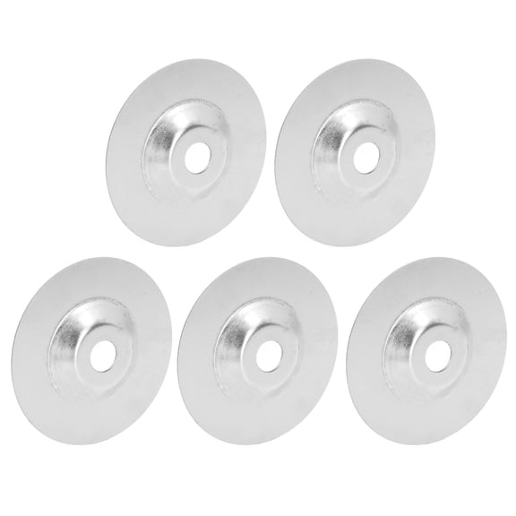 YAHHU 5PCS 4in / 100mm Diamond Grinding Disc 1000 Grit Bowl Polishing Wheel Tool for Metal Wood Plastic Processing, 16mm Hole Hardness 60, Heavy Duty Abrasive Accessory for Deburring Decoration