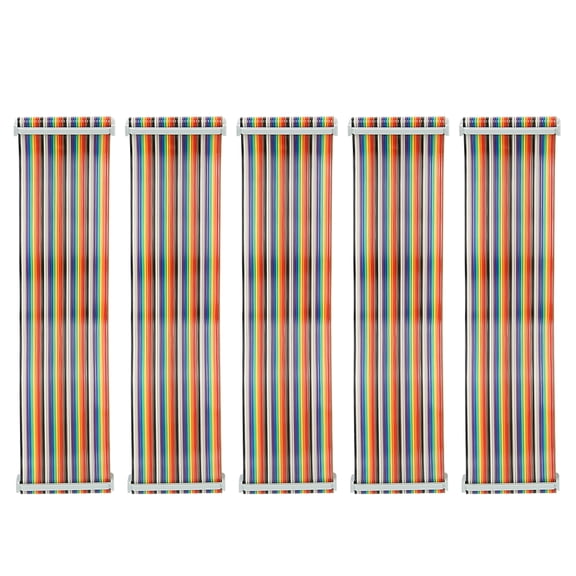 YAHHU 5Pcs GPIO Cable for Raspberry Pi Female to Female Wire Line Computer Accessories 7.9 inches / 20 cm