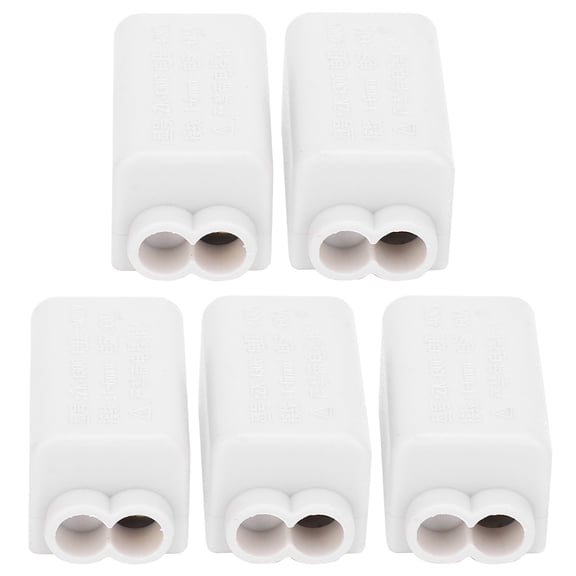 YAHHU 5Pcs Terminal Parallel Spliter Copper Junction Connector Box for Ceiling Light Wiring ZK-1306 (1.3 inches / 33.02 cm)