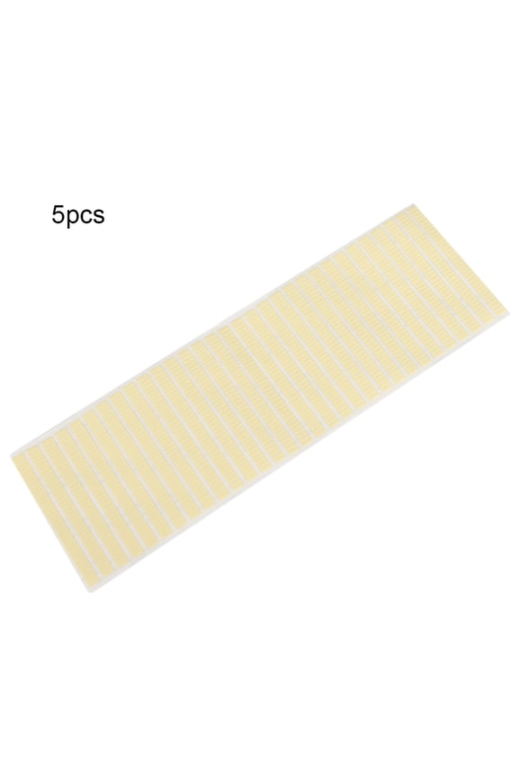 5Pcs Watch Dial Adhesive Sticking Spots Tape, Double-Sided 2x5mm Movement Repair Pads, Scratch-Proof Watchmaker Tool Kit for Daily Maintenance