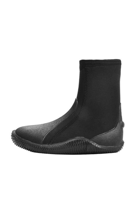 5mm Neoprene Scuba Diving Boots Non-Slip Wetsuit Booties Men Women Snorkeling Water Shoes, Size 11 / 27.5 cm