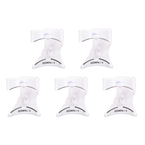 YAHHU 5pcs Magnetic Eyelash Applicator Clip Wide Angle Arc Easy Wearing Eyelashes Helper Tool For Precise And Fast False Lash Extension Makeup Application With Ergonomic Grip
