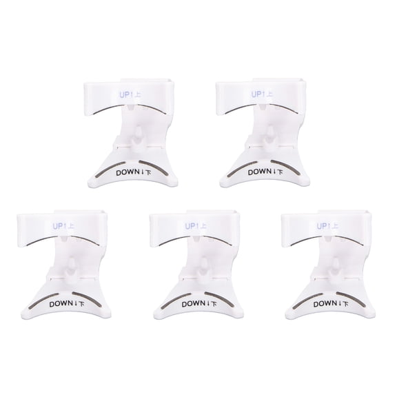 YAHHU 5pcs Magnetic Eyelash Applicator Clip Wide Angle Arc Easy Wearing Eyelashes Helper Tool For Precise And Fast False Lash Extension Makeup Application With Ergonomic Grip