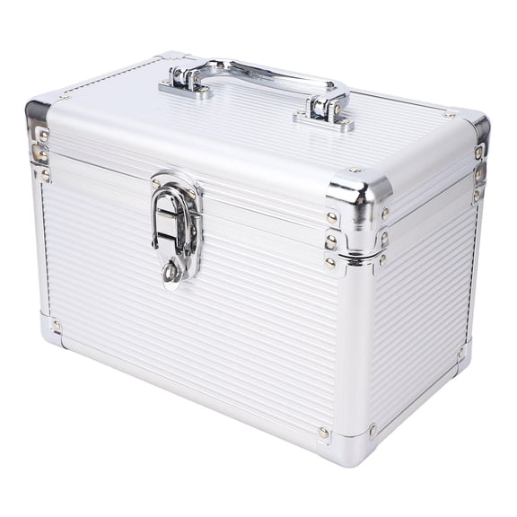 YAHHU 6Slot Waterproof CD/DVD Storage Box Durable, DustProof, Portable Case for Home, Office, Travel
