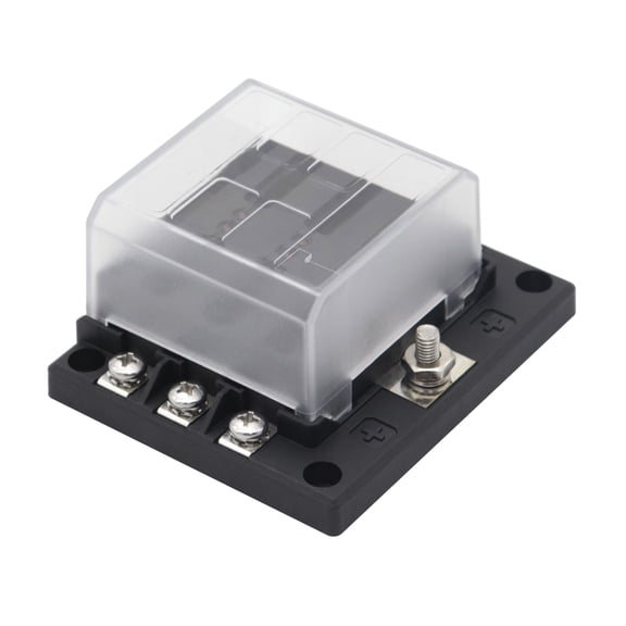 YAHHU 6 Way Blade Fuse Block Fuse Box Holder with LED Indicator 16Pcs Fuses for Automotive Car Truck Boat Marine RV Van 12V 24V