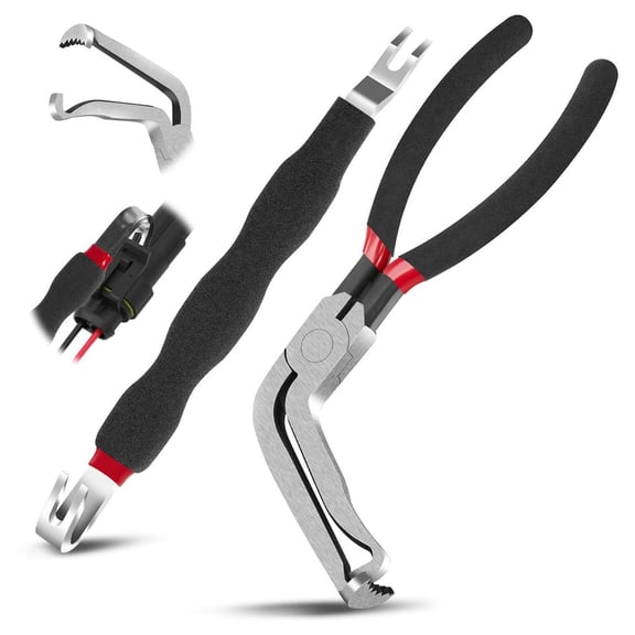 YAHHU 60 Electrical Connector Separator Tool Set DualEnded Pliers, 18cm Hook, NonDestructive Automotive Terminal Removal