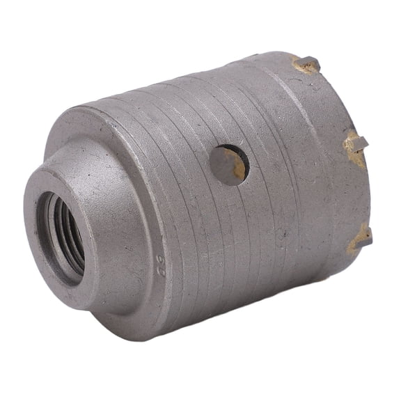 YAHHU 60mm / 2.4 inches Carbide Hole Saw Hollow Drill Pipe Drilling Reamer for Wall Stone Concrete Bricks - Heavy Duty High Precision Drilling Accessory for Professional Air Conditioner Installation