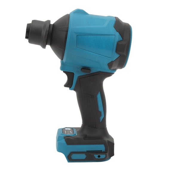 YAHHU 680W Cordless Air Gun Leaf Blower and Vacuum, Battery Powered Dust Cleaner with 7 Nozzles and 2 Hoses, 18V Compatible, Ideal for Snow and Dust Removal, 145 MPH Wind Speed