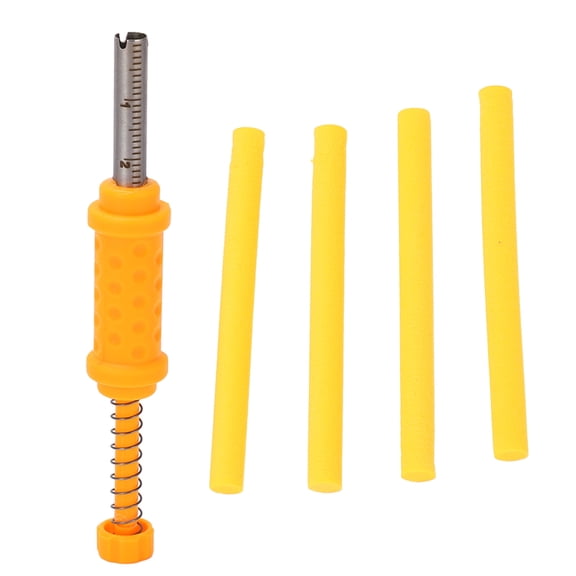 YAHHU 6mm Bait Lure Rolling Making Tool, Portable Carp Fishing Boilies Roller for Freshwater and Saltwater Fishing, Yellow (0.24 inches / 6 mm)