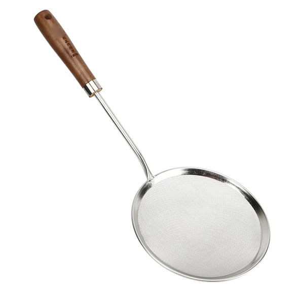 YAHHU 7.1"16.9" Woven Oil Colander  Fine Mesh Food Strainer for Frying, Grease & Gravy, EasyDrain, Durable Kitchen Tool