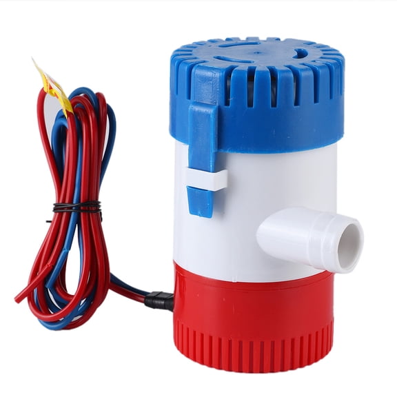 YAHHU 750 GPH DC Submersible Marine Bilge Pump for Boats and Pools, G750-0112V