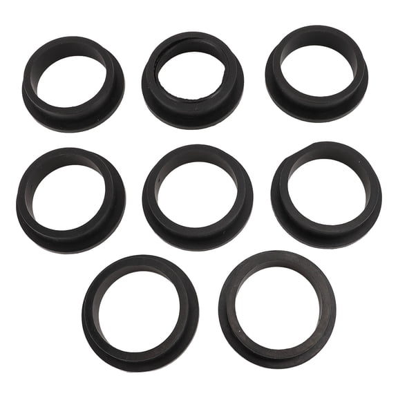 YAHHU 8 Pcs 11228 L Shape O Rings Gasket Pool Sand Filter Pump Motor Replacement Sealing Accessory Set, Durable Rubber Maintenance Parts, 1.5 inches / 3.8 cm