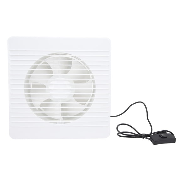 YAHHU 8 in Solar Panel Powered Fan 15W High Efficiency Solar Exhaust Fan for Chicken Coops Greenhouses Sheds and Pet Houses 8 inches / 20.3 cm Ventilation Cooler Fan