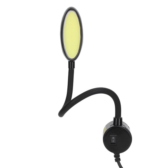 YAHHU 8W COB LED Sewing Machine Light 680lm Flexible Gooseneck Lamp with Magnetic Base 48 LEDs Super Bright Portable Corded Electric Work Light