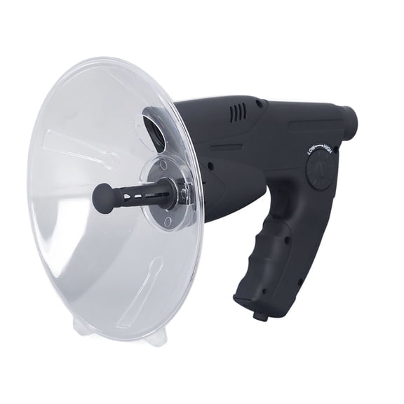 YAHHU 8x21 Bird Watching Instrument with Parabolic Microphone, Black Long Distance Birdwatching Equipment (10.8 inches / 27.5 cm)