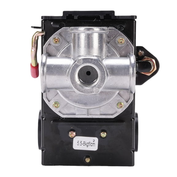 YAHHU 95125PSI 4Port Air Compressor Pressure Switch, 1/4inch NPT, ABS & Stainless Steel, Automatic Control, Wide Compatibility