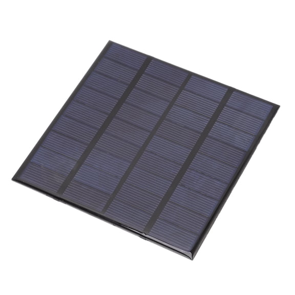 YAHHU 9V 2W Mini Solar Panel Polysilicon Epoxy Encapsulated Charger for DIY Battery Tool, 4.53 Inches / 11.5 cm Square Waterproof High Efficiency Module