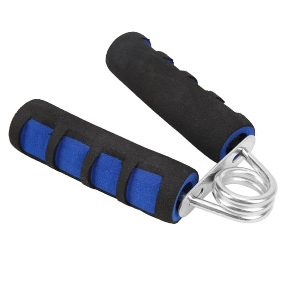 YAHHU A-Shaped Hand Grip Strengthener Soft Foam Finger Gripper Forearm Exerciser Wrist Rehabilitation Tool for Muscle Building, Functional Strength & Therapy, Blue (4.53 inches / 11.5 cm)