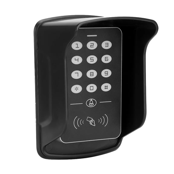 YAHHU A1 RFID Card Reader Waterproof Keyboard Doorbell Door Access Control System with 10 Tags (4.5 inches / 11.4 cm)