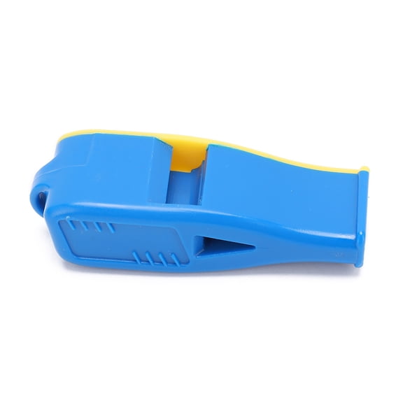 YAHHU ABS Resin Professional Referee Whistle for Basketball Football Volleyball - Blue Yellow (5.51 inches / 14.0 cm)