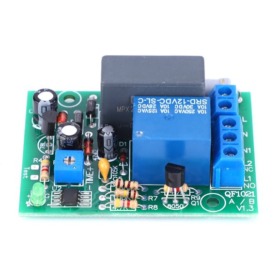 YAHHU AC 220V Delay Power On Module Timer Relay Switch for Electric Appliance Protection, 2000W Max Power, 10 Minutes Max Delay, 10A 250V Load Capacity