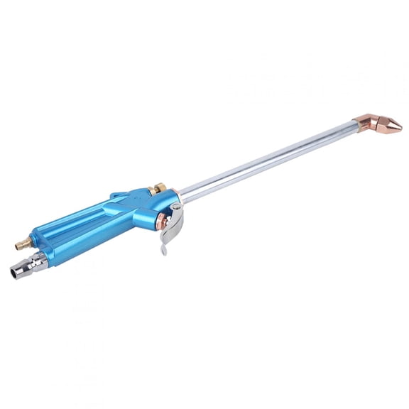 YAHHU AD-25 Aluminum Alloy Air Pressure Gun with 9.8 in / 250 mm Extended Nylon Tube, Pneumatic Cleaning Dust Blow Flow Car Engine Washer Sprayer Industrial Tool