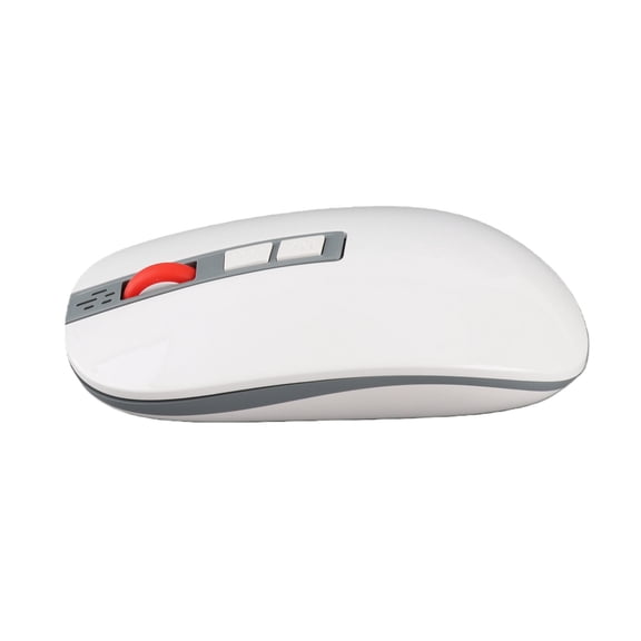 YAHHU AI Smart Voice Mouse Desktop Computer PC Wireless Bluetooth Rechargeable Ergonomic Optical Mice Real Time Translation White (5.12 inches / 13 cm)