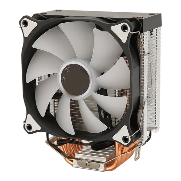 YAHHU ARGB CPU Air Cooler with 6 Copper Heat Pipes, Quiet 120mm PWM Fan High-Performance Desktop Computer Cooler Hydraulic Bearing Heat Sink for AMD AM4/AM5 & Intel LGA 1700/1200 (4.7 Inches / 12cm)