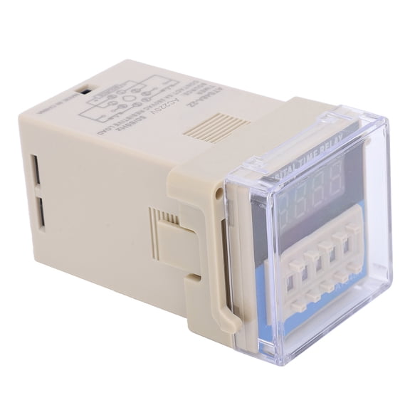 YAHHU ATS48A-2Z LED Digital Display Time Relay, Delay Control Part for Industrial Automation (AC220V)