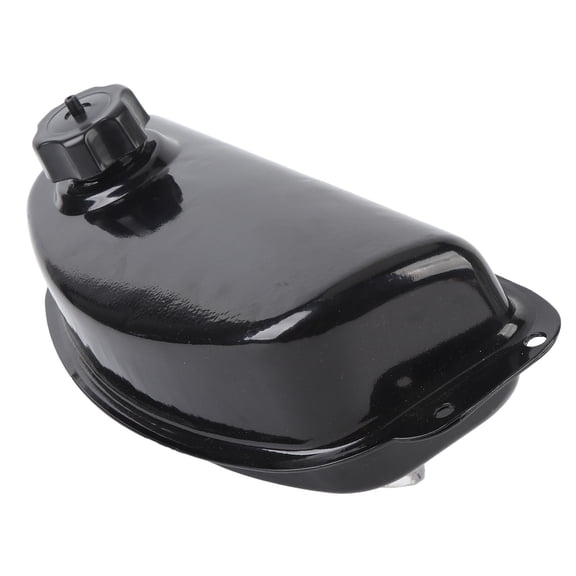 YAHHU ATV Gas Fuel Tank Leakproof 1.5 Gallons / 5.6 Liters Rugged Iron Metal Fuel Storage Tank with Tank Cap Replacement for GY6 125cc 150cc 110cc Go Kart Cart