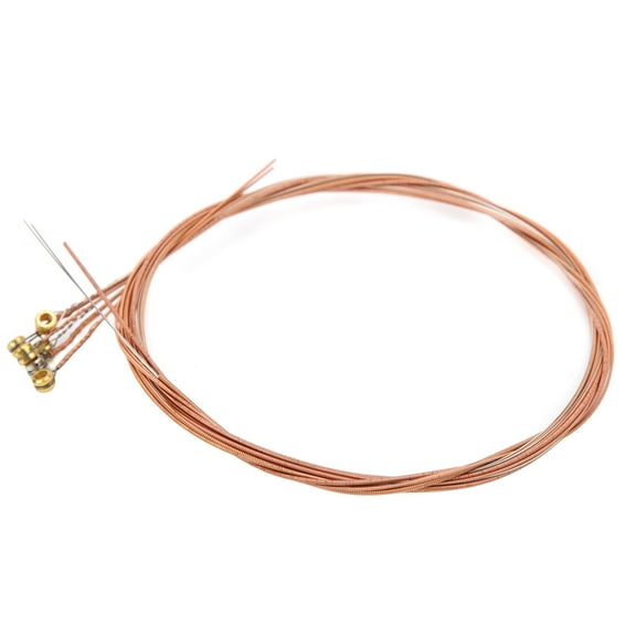 YAHHU Acoustic Guitar Strings Replacement, Anti-Rust Copper Steel Light Musical Instrument Accessories, 1 Pack (4.33 inches / 11 cm)