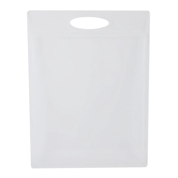 YAHHU Acrylic Clear Cutting Board for Kitchen Countertop 15.75x11.81 in / 40x30 cm Anti-Slip Fruit Vegetable Chopping Board Transparent Counter Protector