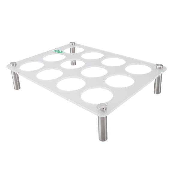 YAHHU Acrylic Flat Countertop Coffee Pod Drawer Organizer Storage Tray Insert Holder for 12 K-Cups