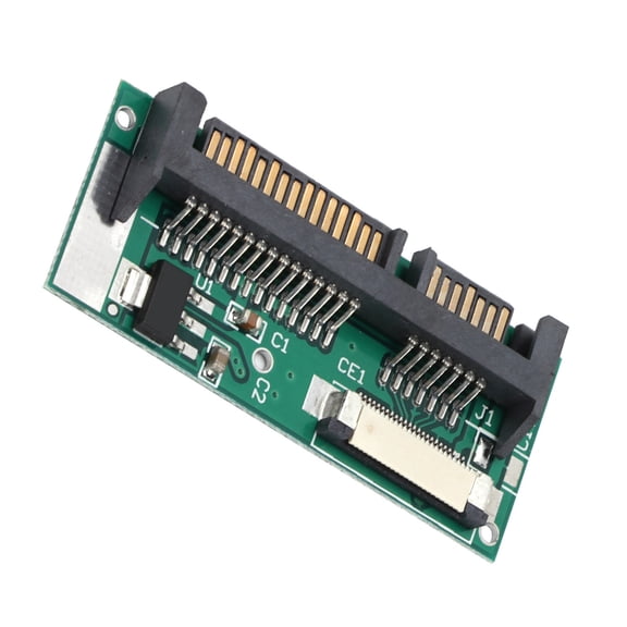 YAHHU Adapter Card LIF 24PIN ZIF CE to 22PIN SATA Gigabit Network Card for Networking, 2.5 Inch SATA Interface Converter PC Accessory, 7.87 inches / 20 cm Length, Solid State Drive Converter