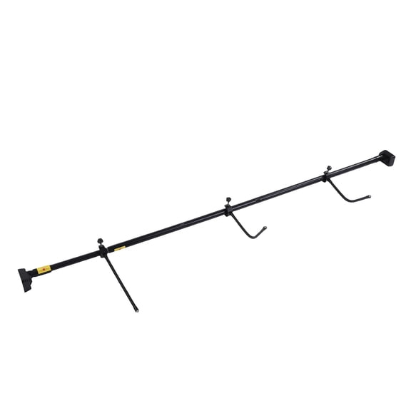 YAHHU Adjustable Garland Hanger 31.5 to 67 Inch Extendable Front Door Wreaths Hook for Holiday Party Decoration Over The Door Heavy Duty Steel Holder (31.5 in / 80 cm to 67 in / 170 cm)