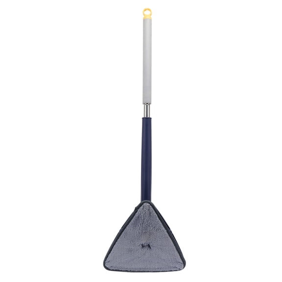 YAHHU Adjustable Rotatable Triangular Mop, Multifunction Wall Cleaning Mop with Long Handle, Hand Washing Free Ceiling Mop, 51.2 inches / 130 cm