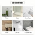 thumbnail image 1 of YAHHU Adjustable Stainless Steel Shower Curtain Tension Rod, No Drilling Expandable Bath Closet Hanging Pole for Windows, White, 22mm Pipe Diameter, 19.68 to 31.49 inches / 50 to 80 cm Length, 1 of 4