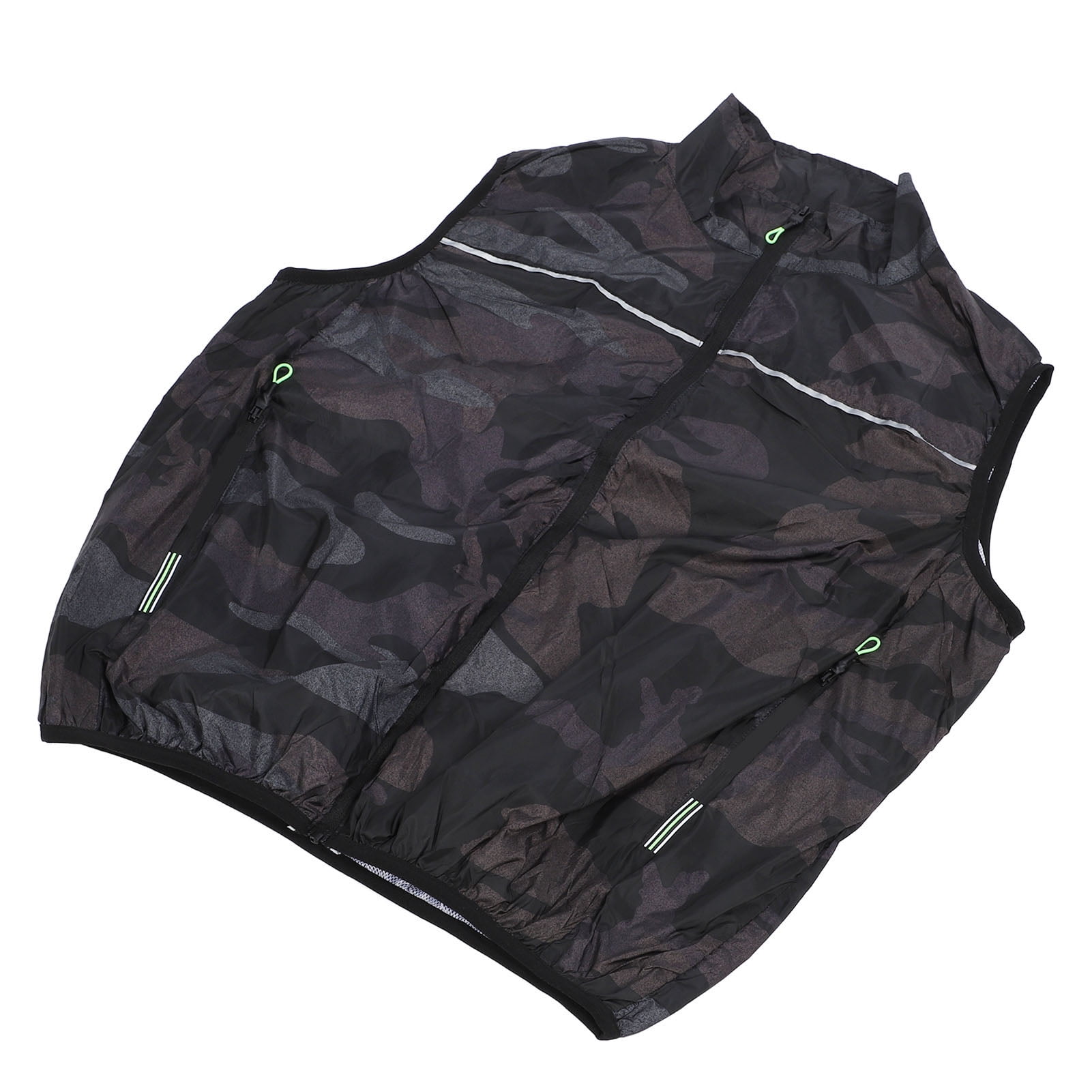 YAHHU Air Conditioned Clothes Cooling Fan Vest 3 Speed USB Powered Summer Workwear Uniform for Men Women Breathable Jacket Size XL (22 inches / 55.8 cm Length)