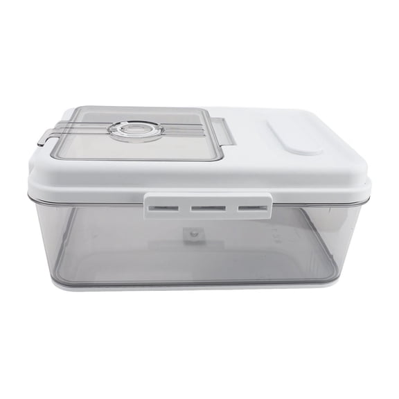 YAHHU Airtight Bread & Food Storage Box with Time Dial, Dual Silicone Seals, Magnetic Lid  Keeps Bread Fresh, Versatile Kitchen Container