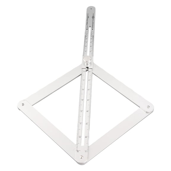 YAHHU Aluminum Alloy Corner Angle Finder and Adjustable Ceiling Protractor Tool for Carpentry