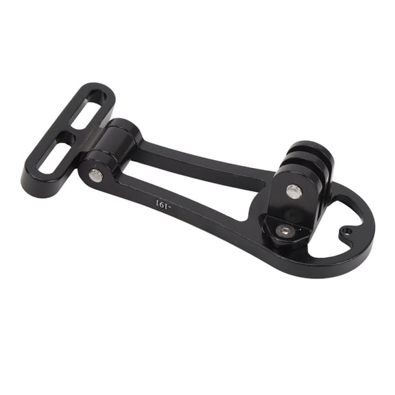 YAHHU Aluminum Alloy Cycling Computer Mount Front Handlebar Extended Bracket for Road & Mountain Bikes (3.94 inches / 10 cm)