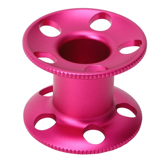 YAHHU Aluminum Alloy Diving Finger Spool Reel Guideline for Freediving Snorkeling Underwater Gear Equipment Red