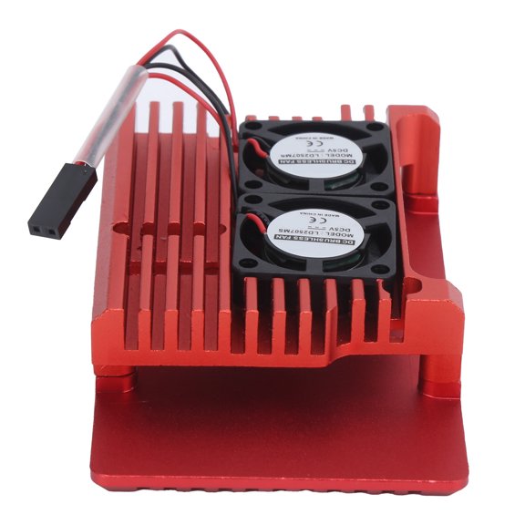 YAHHU Aluminum Alloy Dual Fan Cooling Case Box Heat Dissipation Accessory for Raspberry Pi 4 B+