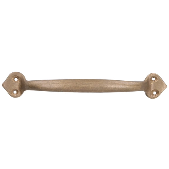 YAHHU Antique Copper Handle Wardrobe Drawer Furniture Door Hardware Cabinet Pull Accessories, Vintage Solid Cupboard Bow Pulls for Home Renovation, Large Size
